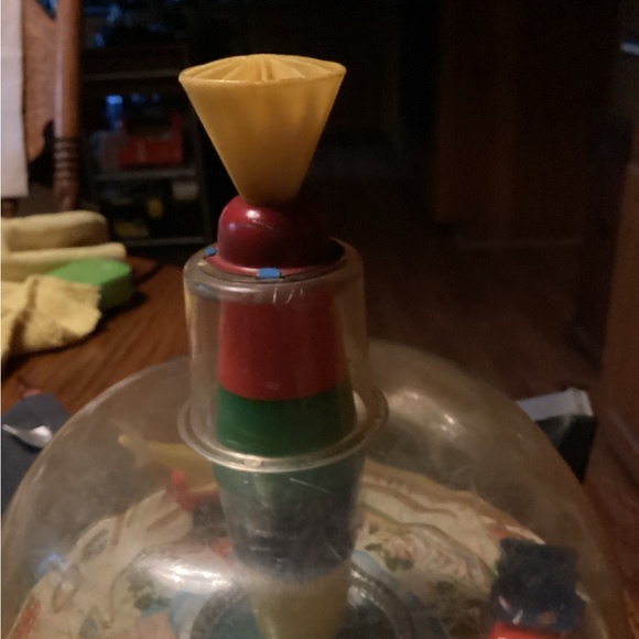 Vintage Spinning Top. Has different vehicles in it. - Picture 3 of 8